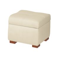 BAUL ARDECO MAVISAC PEQUEÑO COLOR MARFIL - ULTRA CUERO