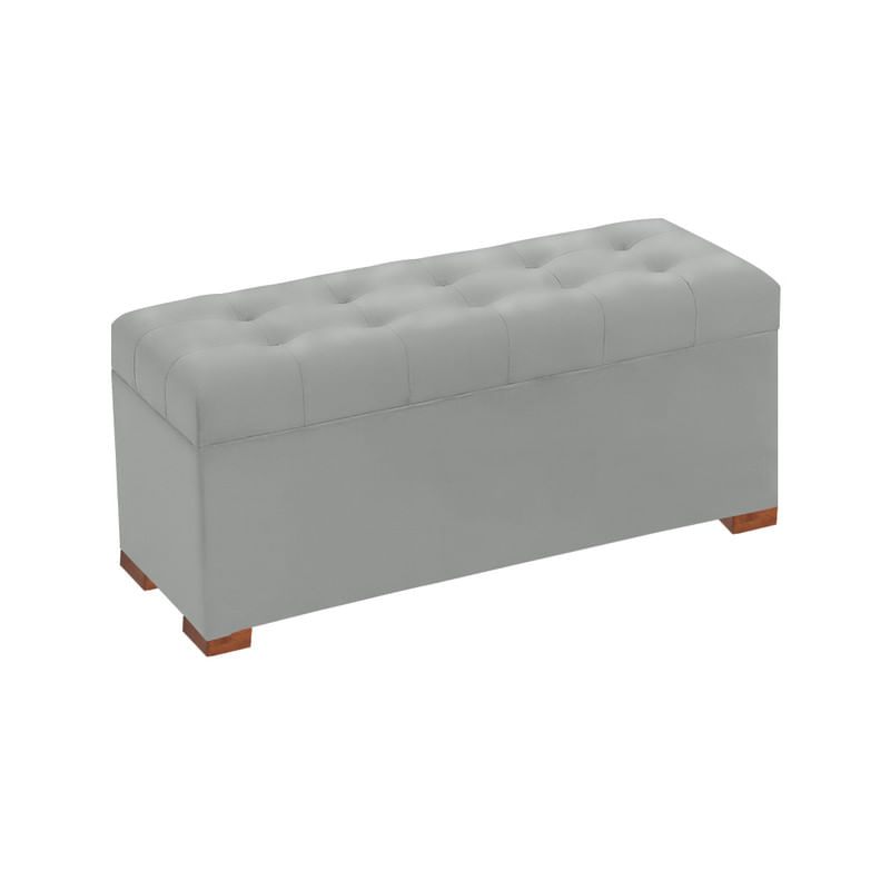 BAUL HALON MAVISAC DOS PLAZAS COLOR PLATA - ULTRA CUERO