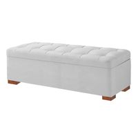 BAUL TERRACOTA MAVISAC PLAZA KING COLOR BLANCO - ULTRA CUERO
