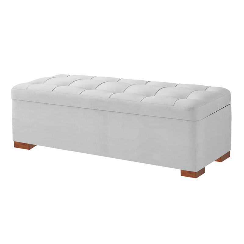 BAUL TERRACOTA MAVISAC PLAZA KING COLOR BLANCO - ULTRA CUERO
