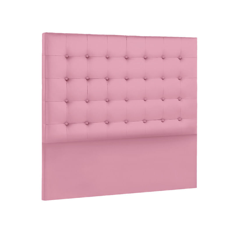 CABECERA HADES MAVISAC PLAZA QUEEN COLOR ROSADO - TELA