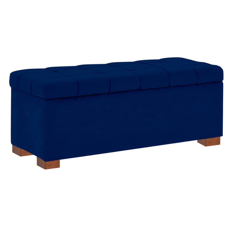 BAUL VEROE MAVISAC PLAZA QUEEN COLOR AZUL NOCHE - TELA