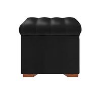 BAUL LIRIO MAVISAC PEQUEÑO COLOR NEGRO - ULTRA CUERO