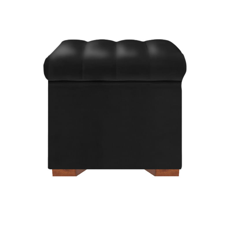 BAUL LIRIO MAVISAC PEQUEÑO COLOR NEGRO - ULTRA CUERO