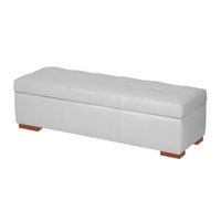 BAUL ARDECO MAVISAC ESTANDAR COLOR BLANCO - ULTRA CUERO
