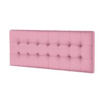CABECERA VANILLA MAVISAC DOS PLAZAS COLOR ROSADO - TELA