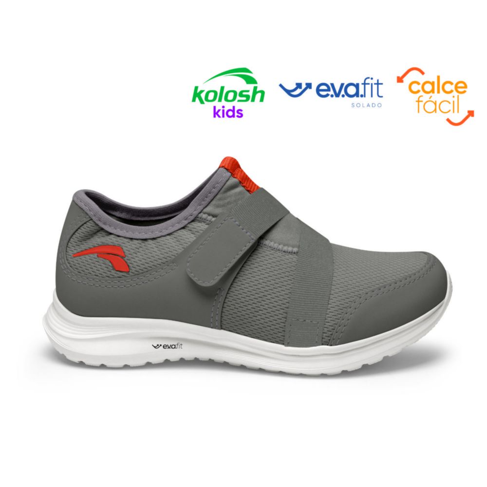 Zapatillas Urbanas para Niña Kolosh I0014.0008 Gris