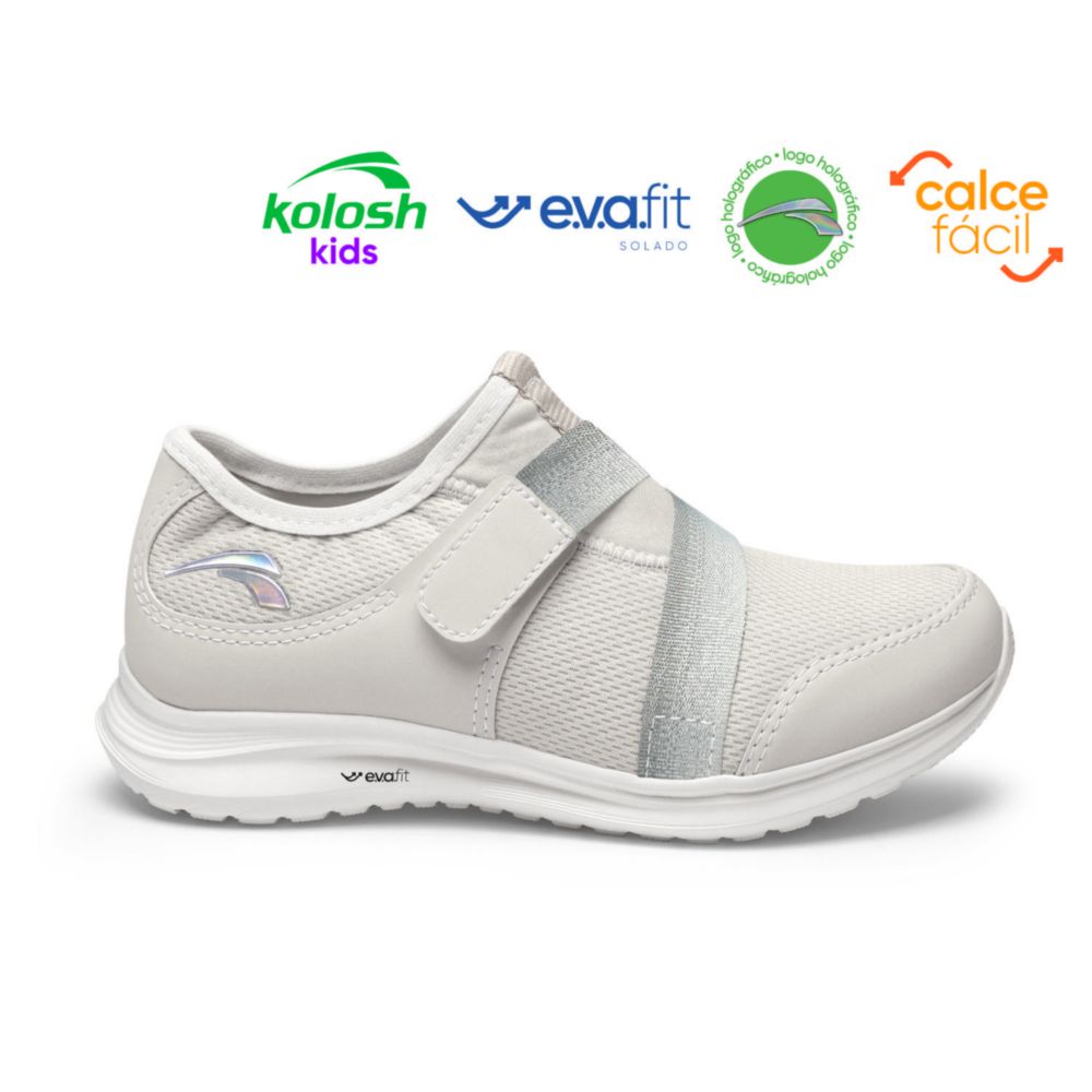 Zapatillas Urbanas para Niña Kolosh I0014.0003 Blanco