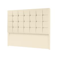 CABECERA CUBES MAVISAC PLAZA KING COLOR MARFIL - TELA