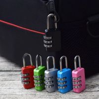 Candado Seguridad Mochilas Casillero Maleta Viaje 3 Dígitos