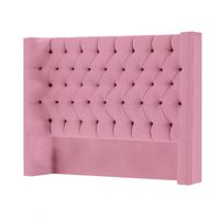 CABECERA KNIGHTSBRIDGE MAVISAC DOS PLAZAS COLOR ROSADO - TELA