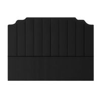 CABECERA 24 KF MAVISAC PLAZA Y MEDIA COLOR NEGRO - TELA