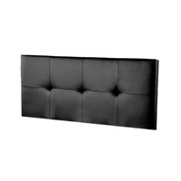CABECERA POLIPIEL CRETA MAVISAC PLAZA QUEEN COLOR GRIS - TELA