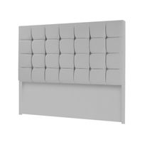 CABECERA CUBES MAVISAC DOS PLAZAS COLOR PLATA - TELA