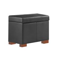 BAUL BAXTON MAVISAC PEQUEÑO COLOR PLOMO - ULTRA CUERO