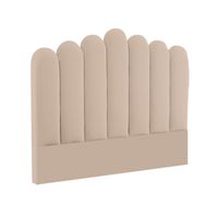 CABECERA TOV MAVISAC PLAZA Y MEDIA COLOR BEIGE - TELA