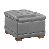 BAUL DARCY MAVISAC PEQUEÑO COLOR PLATA - TELA