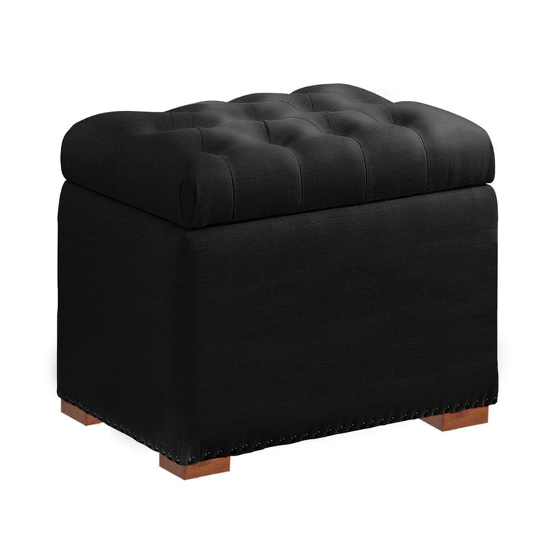 BAUL DIANA MAVISAC PEQUEÑO COLOR NEGRO - ULTRA CUERO