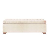 BAUL LIRIO MAVISAC PLAZA Y MEDIA COLOR BEIGE - TELA
