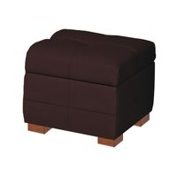 BAUL BROTON MAVISAC PEQUEÑO COLOR CHOCOLATE - TELA