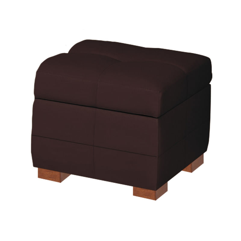 BAUL BROTON MAVISAC PEQUEÑO COLOR CHOCOLATE - TELA