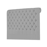 CABECERA LINEN MAVISAC PLAZA KING COLOR PLATA - TELA