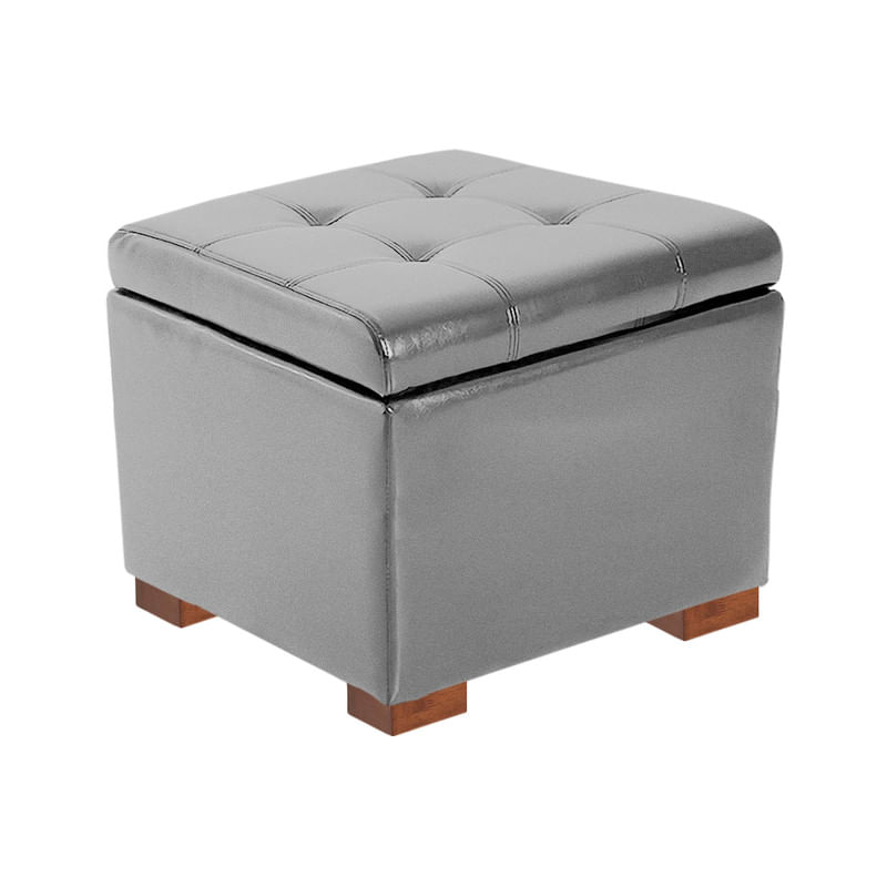 BAUL COUSTER MAVISAC PEQUEÑO COLOR PLATA - TELA