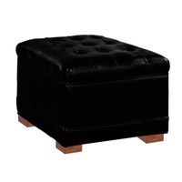 BAUL DARCY MAVISAC PEQUEÑO COLOR NEGRO - TELA