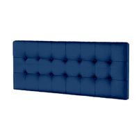 CABECERA VANILLA MAVISAC PLAZA QUEEN COLOR AZUL NOCHE - TELA