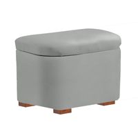 BAUL ESTHER MAVISAC PEQUEÑO COLOR PLATA - ULTRA CUERO