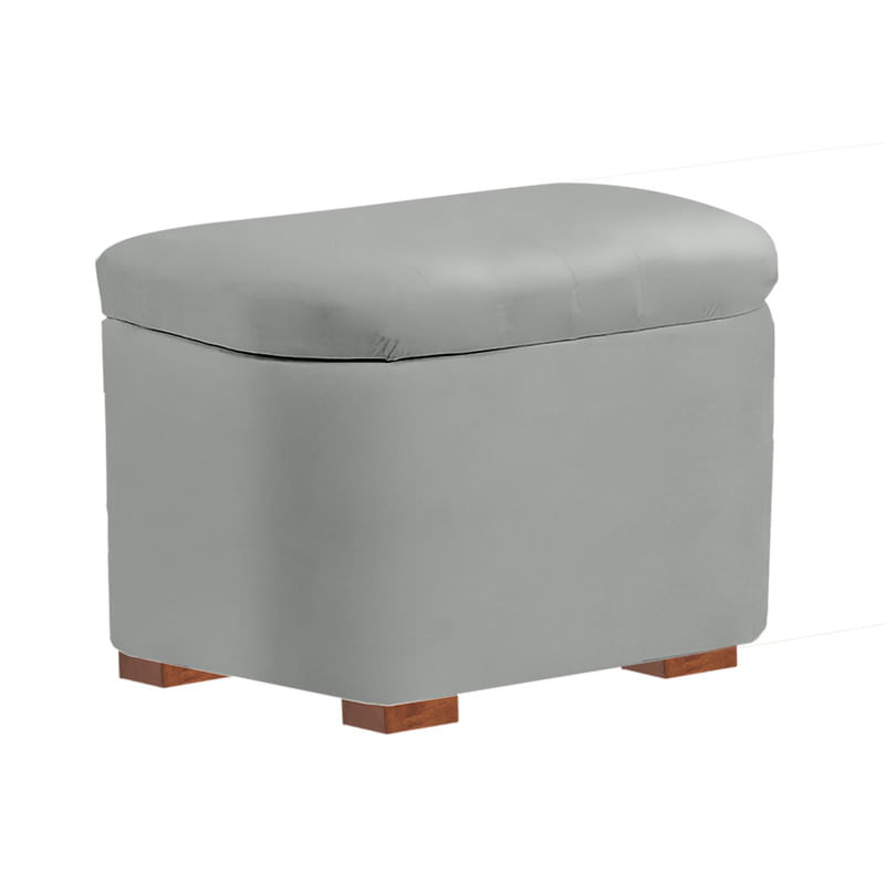 BAUL ESTHER MAVISAC PEQUEÑO COLOR PLATA - ULTRA CUERO