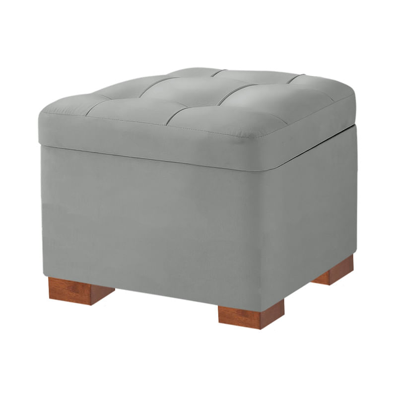 BAUL TERRACOTA MAVISAC PEQUEÑO COLOR PLATA - ULTRA CUERO