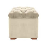 BAUL OLIVER MAVISAC PEQUEÑO COLOR MARFIL - ULTRA CUERO