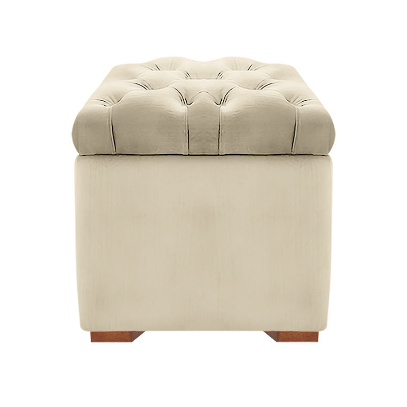 BAUL OLIVER MAVISAC PEQUEÑO COLOR MARFIL - ULTRA CUERO