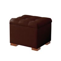 BAUL EVAN MAVISAC PEQUEÑO COLOR CHOCOLATE - ULTRA CUERO
