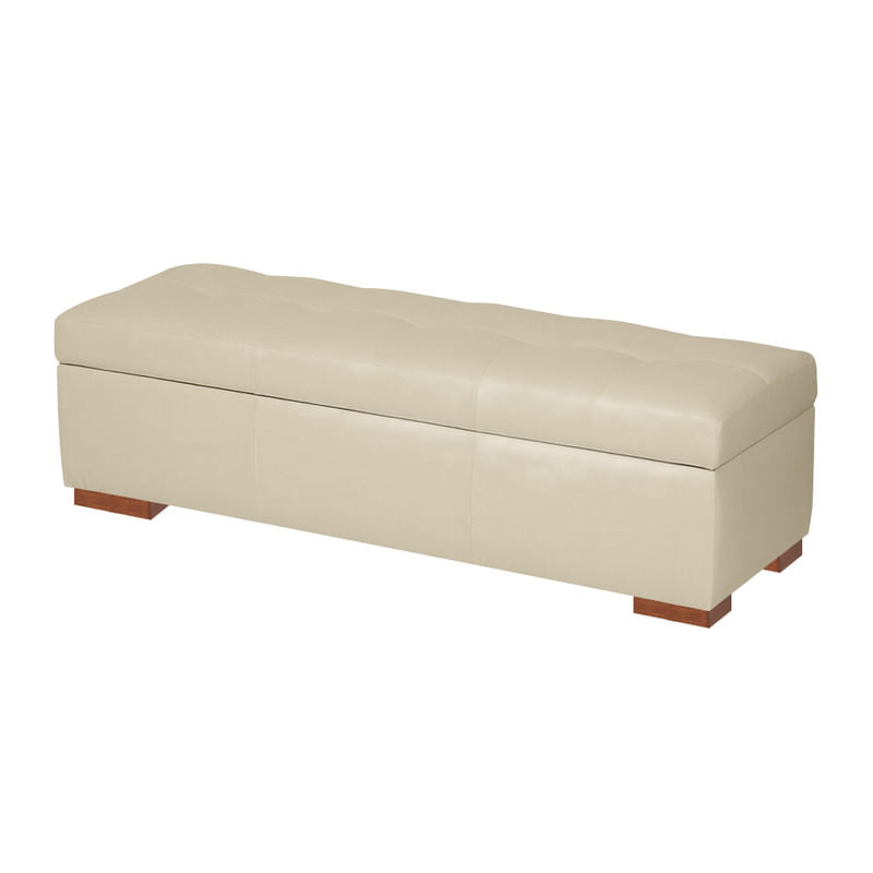 BAUL ARDECO MAVISAC PLAZA QUEEN COLOR MARFIL - ULTRA CUERO