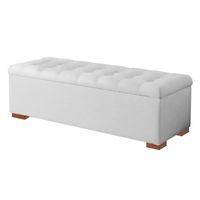 BAUL EVAN MAVISAC DOS PLAZAS COLOR BLANCO - ULTRA CUERO