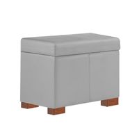 BAUL BAXTON MAVISAC PEQUEÑO COLOR PLATA - TELA