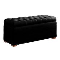 BAUL DIANA MAVISAC PLAZA Y MEDIA COLOR NEGRO - ULTRA CUERO