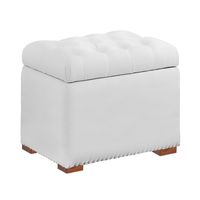 BAUL DIANA MAVISAC PEQUEÑO COLOR BLANCO - ULTRA CUERO
