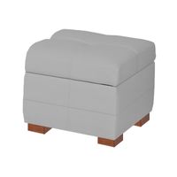 BAUL BROTON MAVISAC PEQUEÑO COLOR PLATA - TELA