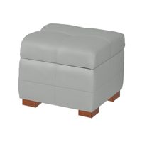 BAUL BROTON MAVISAC PEQUEÑO COLOR PLATA - ULTRA CUERO