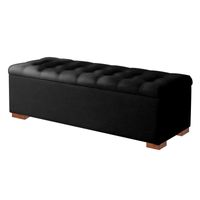 BAUL EVAN MAVISAC PLAZA QUEEN COLOR NEGRO - ULTRA CUERO