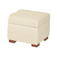 BAUL BROTON MAVISAC PEQUEÑO COLOR MARFIL - ULTRA CUERO