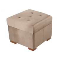 BAUL ELIZA MAVISAC PEQUEÑO COLOR BEIGE - TELA