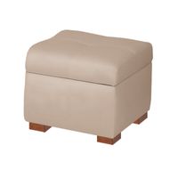 BAUL ARDECO MAVISAC PEQUEÑO COLOR BEIGE - ULTRA CUERO