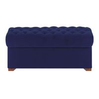 BAUL EILYN MAVISAC PLAZA QUEEN COLOR AZUL NOCHE - TELA