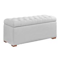 BAUL DIANA MAVISAC PLAZA QUEEN COLOR BLANCO - ULTRA CUERO
