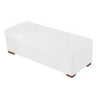 BAUL ELIZA MAVISAC PLAZA Y MEDIA COLOR BLANCO - ULTRA CUERO