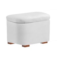 BAUL ESTHER MAVISAC PEQUEÑO COLOR BLANCO - ULTRA CUERO